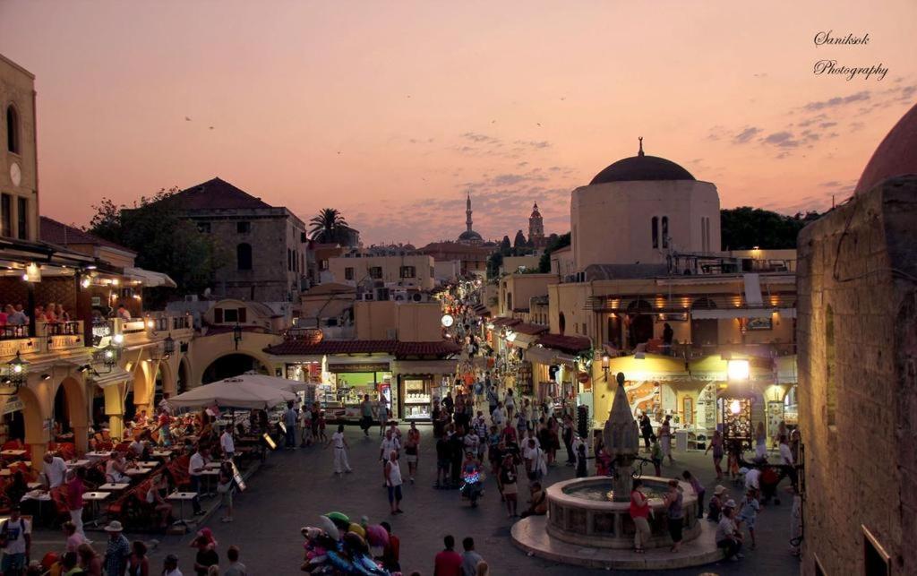 Elia Suites - Old Town Rhodes City ภายนอก รูปภาพ